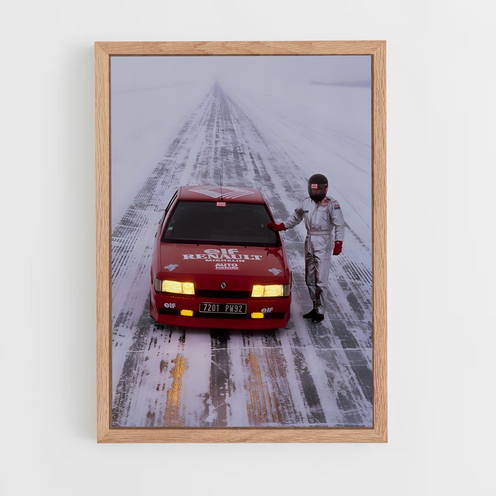 Poster Turbo Passion – affiche Renault (vue 4)